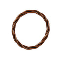 Pulsera Budista Torsada Caramelo