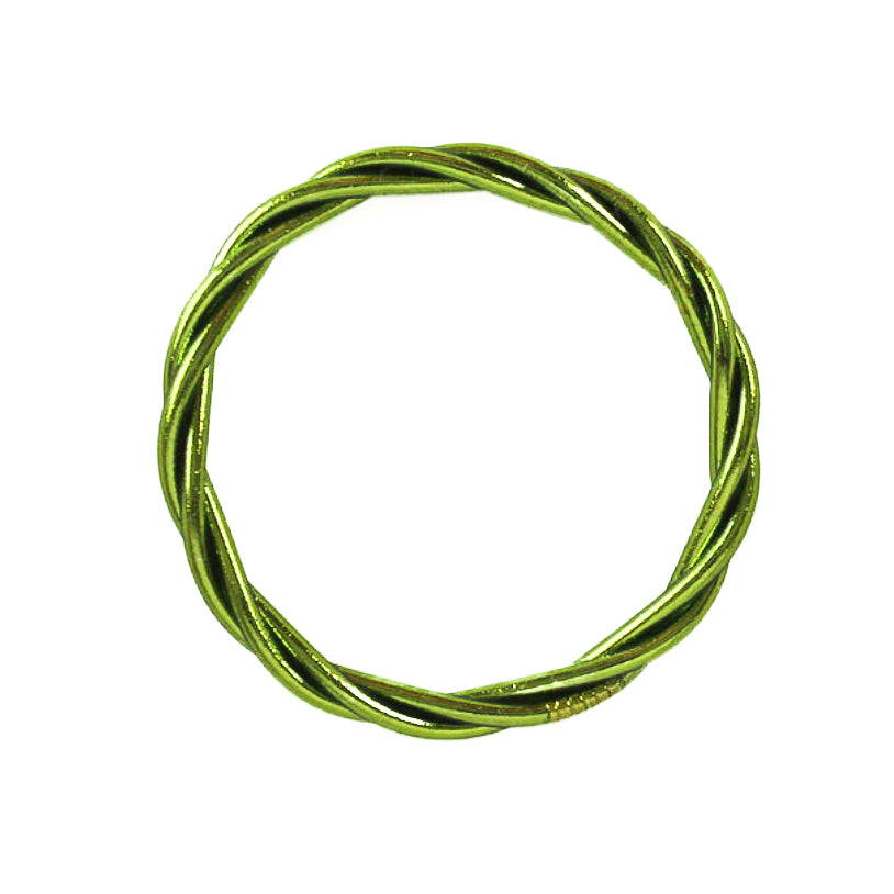 Pulsera Budista Trenzada Lemon Green