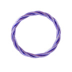 Pulsera Budista Retorcida Lilas