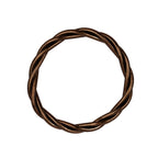 Pulsera Budista Trenzada Avellana