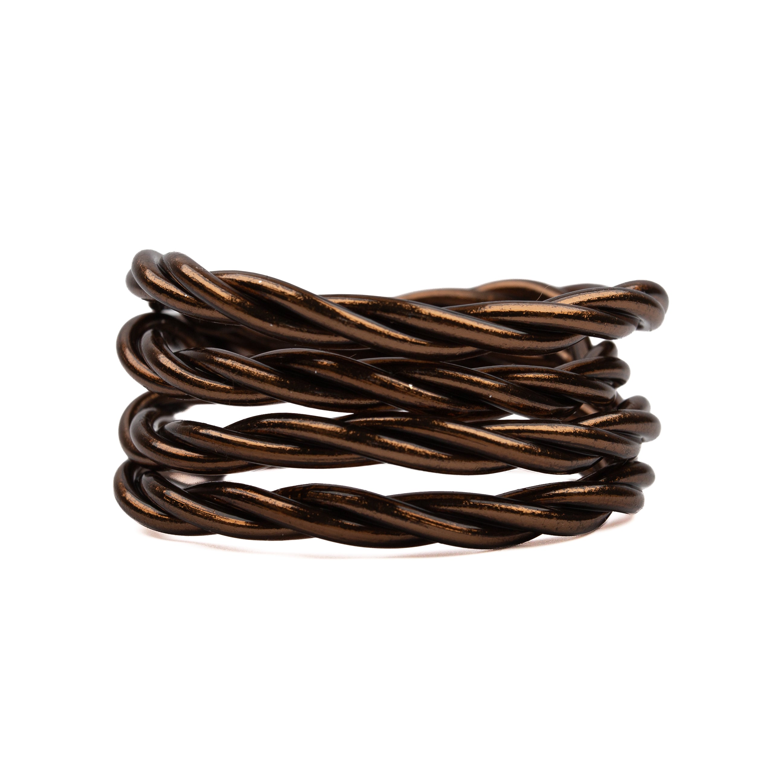 Pulsera Budista Trenzada Avellana