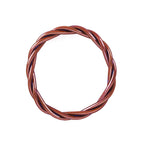 Pulsera Budista Trenzada Ciruela