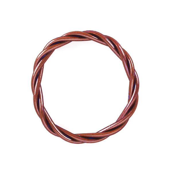 Twisted Buddhist Bracelet Plum