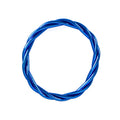 Pulsera Budista Trenzada Zafiro