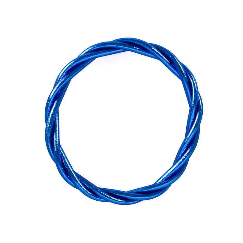 Pulsera Budista Trenzada Zafiro