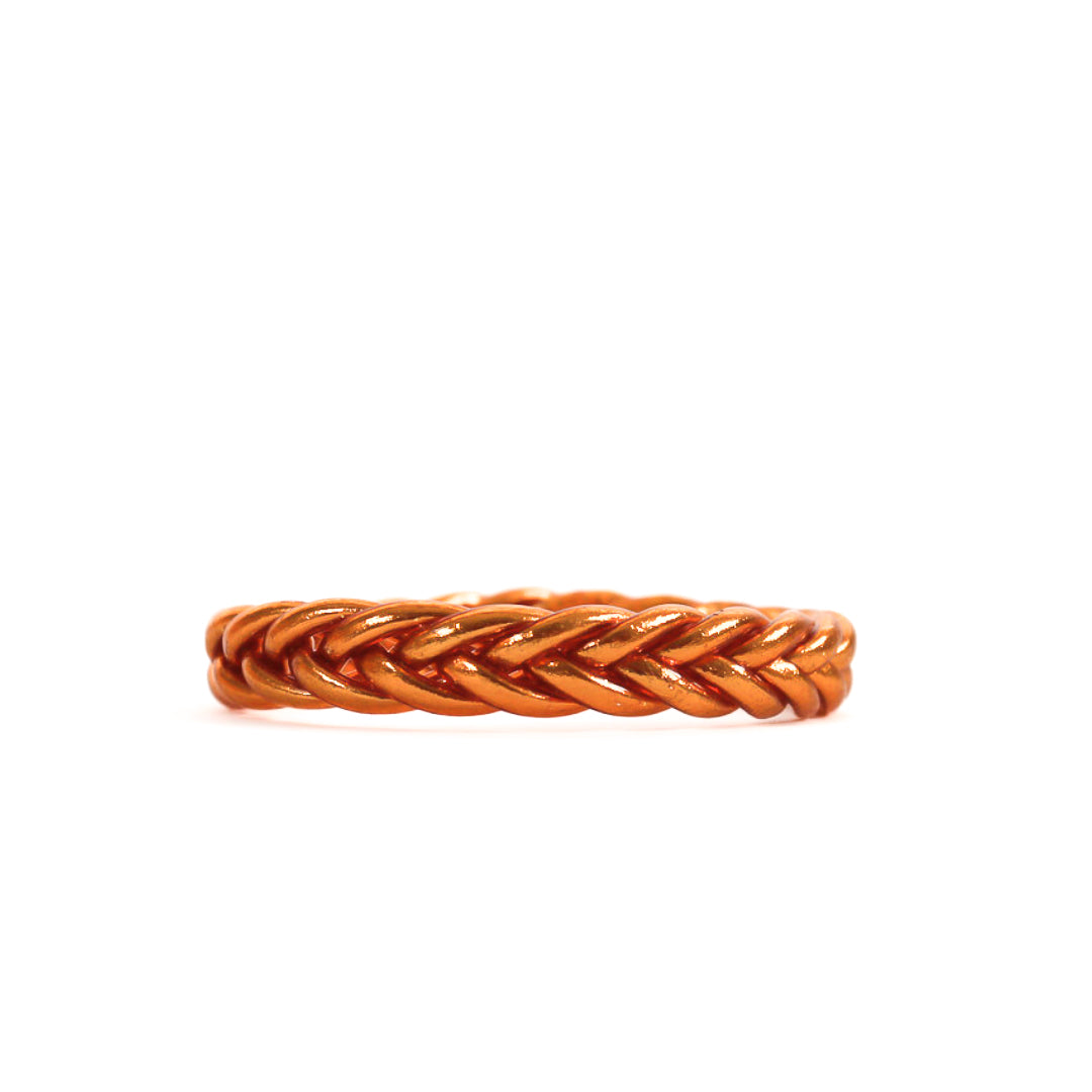 Pulsera Budista Trenzada Abricot Doré