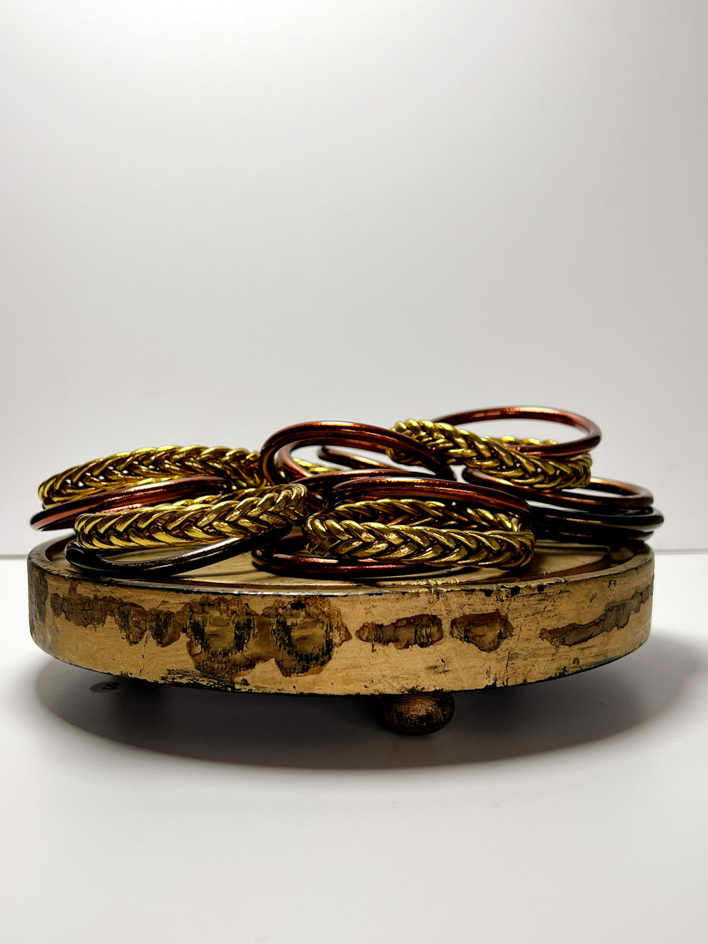 Pulsera Budista Trenzada Bronze