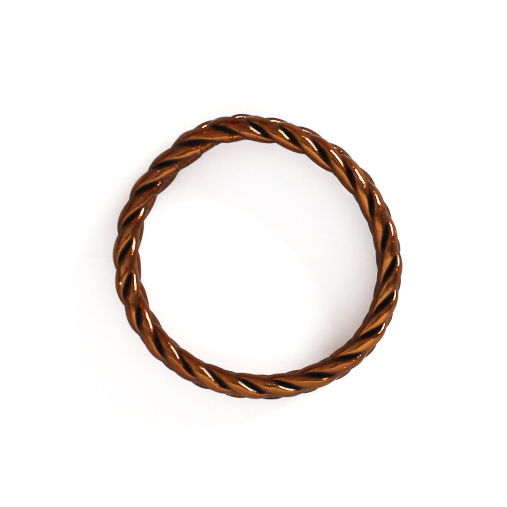 Pulsera Budista Trenzada Caramelo