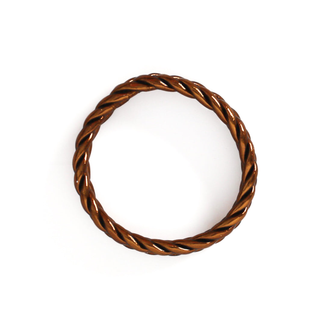 Pulsera Budista Trenzada Caramelo