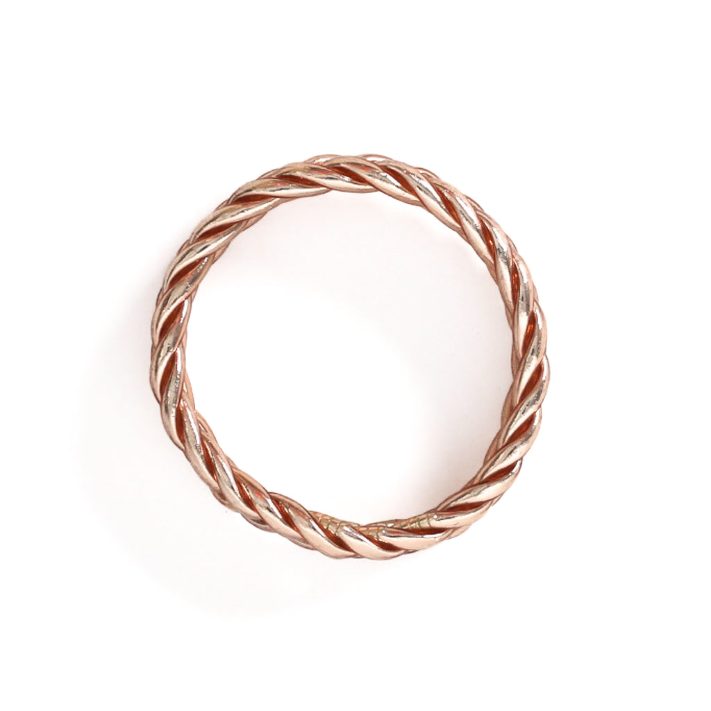 Pulsera Budista Trenzada Champán