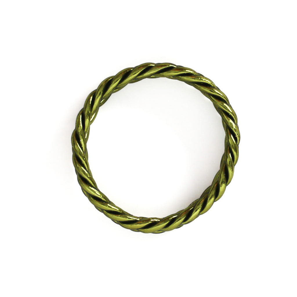 Pulsera Budista Trenzada Caqui