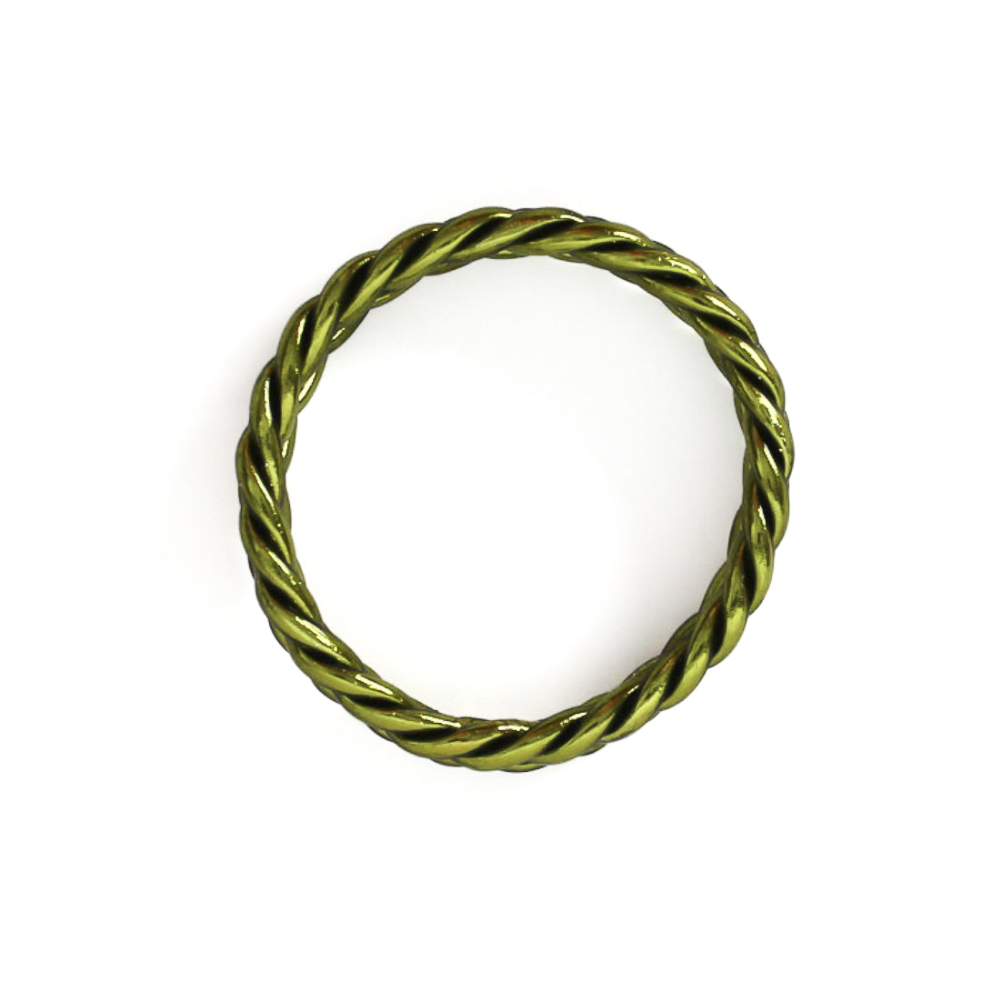 Pulsera Budista Trenzada Caqui