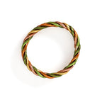 Bracelet Bouddhiste Tressé Lemon Green, Abricot, Ocre, Kaki, Light Gold