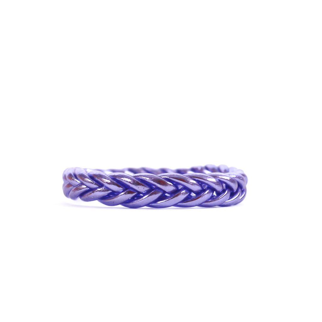 Pulsera Budista Trenzada Lila