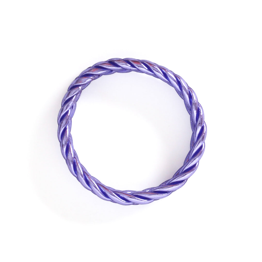 Pulsera Budista Trenzada Lila