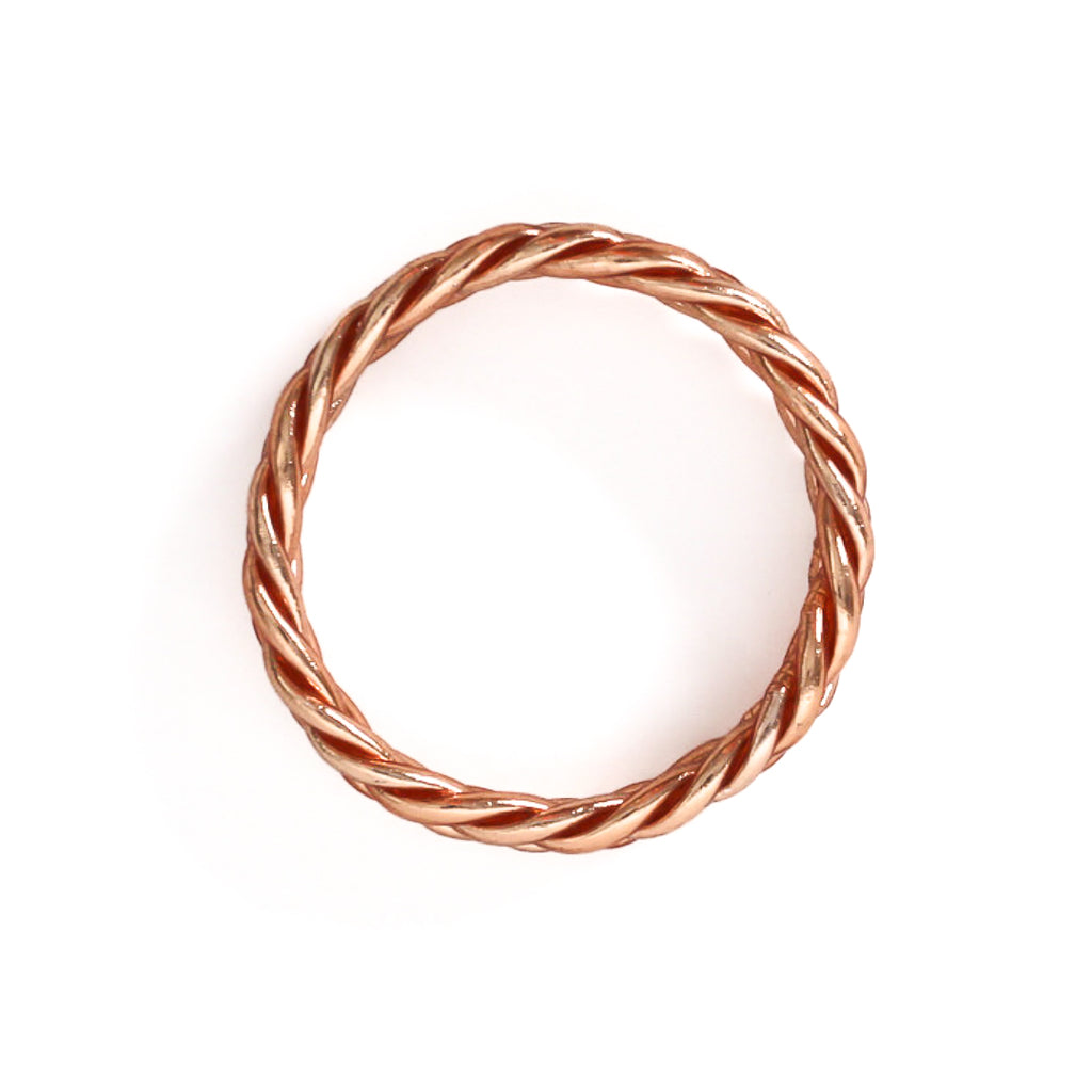 Pulsera Budista Trenzada Ocre Gold