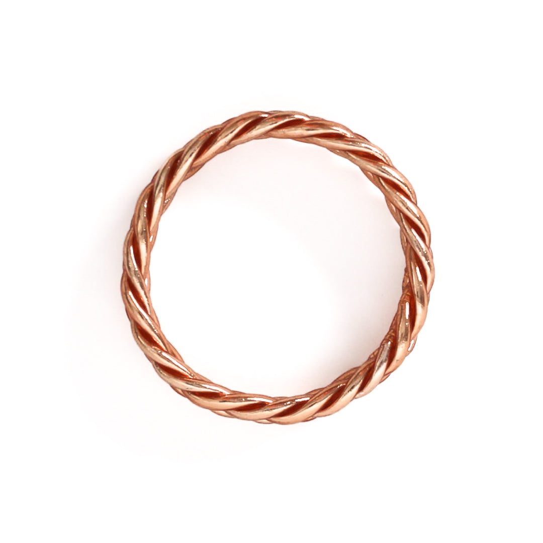 Pulsera Budista Trenzada Ocre Gold