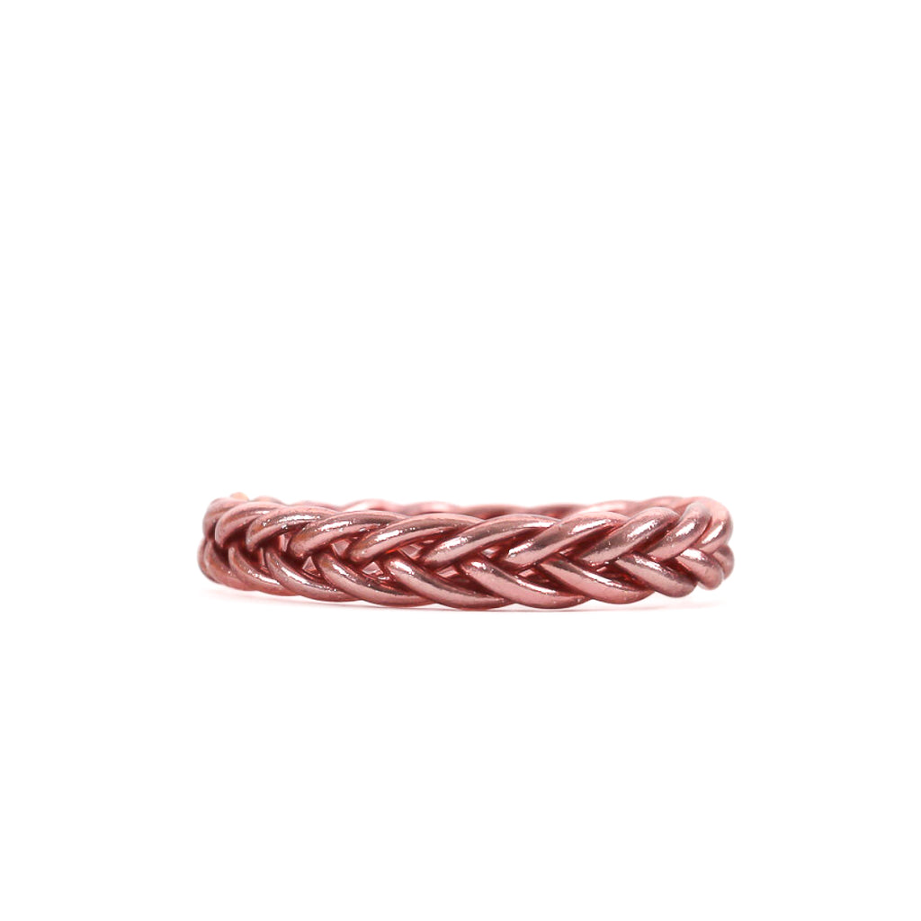 Pulsera Budista Trenzada Pink Gold