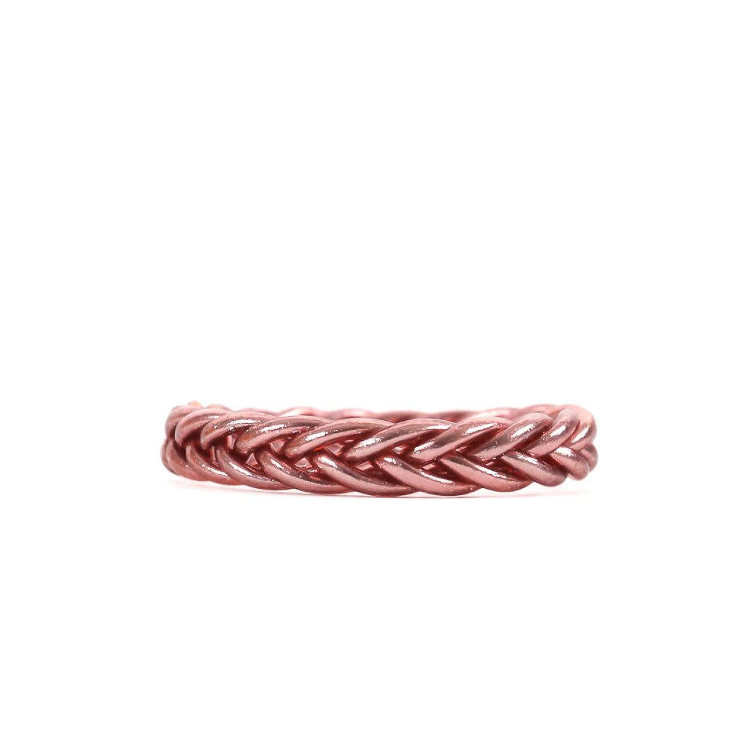 Pulsera Budista Trenzada Pink Gold