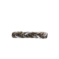Pulsera Budista Trenzada (Silver / Black / Dark Silver)