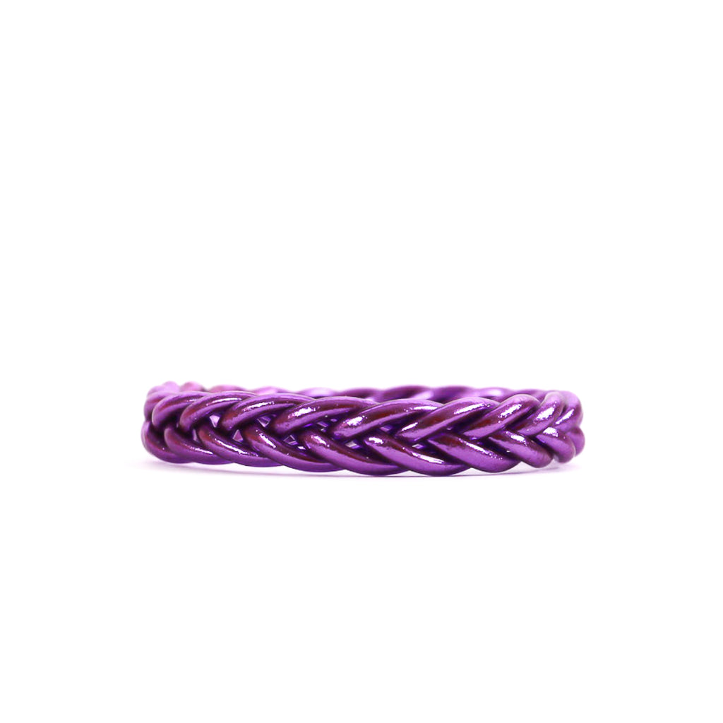 Pulsera Budista Trenzada Violeta