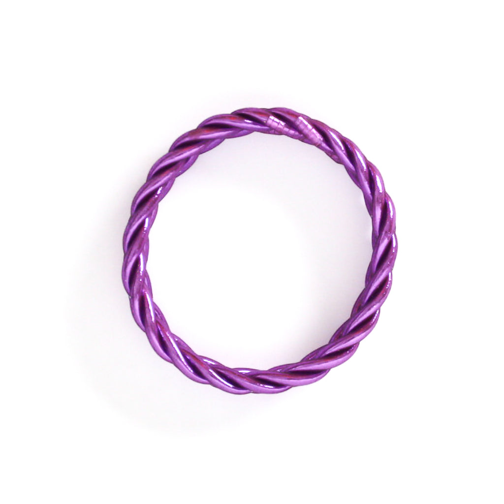 Pulsera Budista Trenzada Violeta
