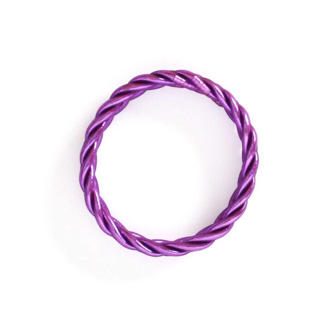 Pulsera Budista Trenzada Violeta