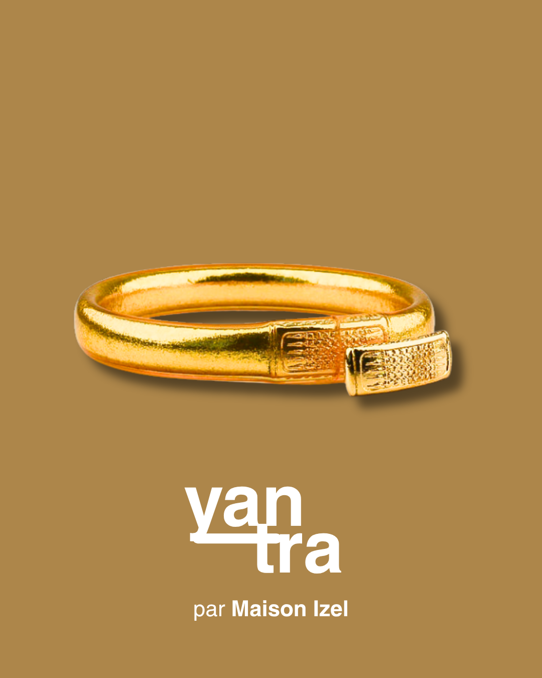 Pulsera Budista Yantra Gold