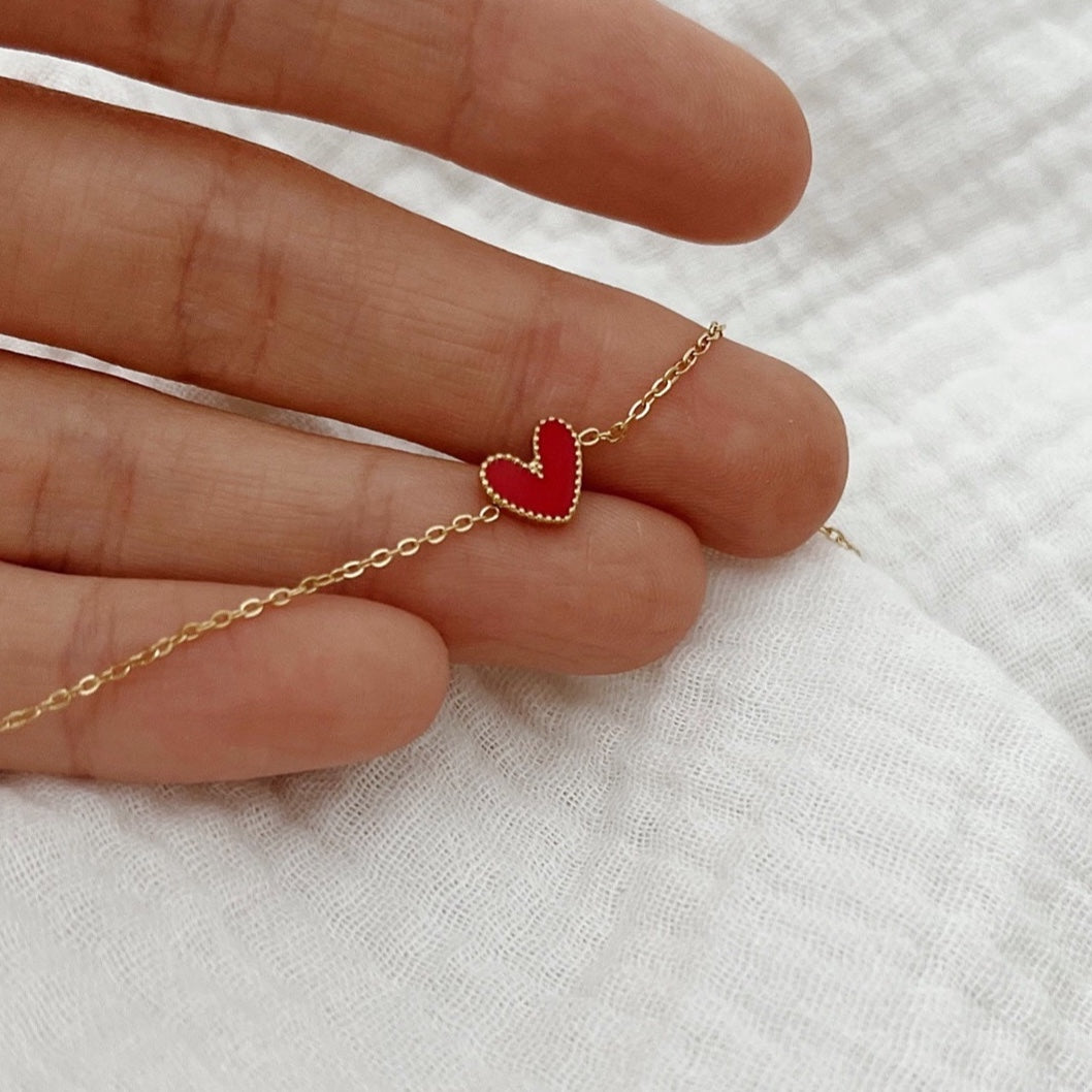 Bracelet Côme - Rouge
