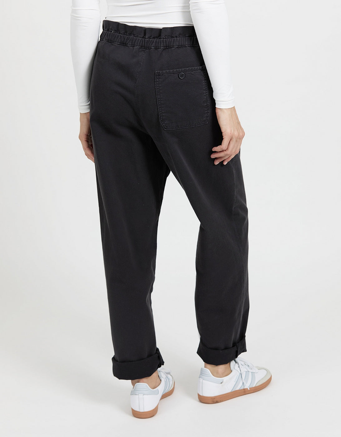 Pantalon Tapered Brady - Carbone - Femme