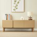 Braga - Tv-Bord Med 3 Låger - Beige