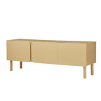 Braga - Tv-Bord Med 3 Låger - Beige