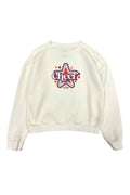 Sweat Fille - Branco Cheer - Milk
