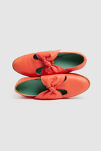 Ballerinas Bb aus lachsfarbenem Leder