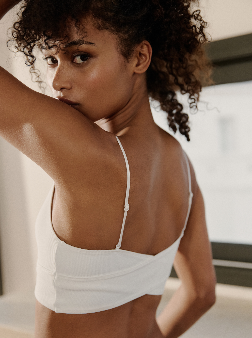 Bralette Cruzado Blanco