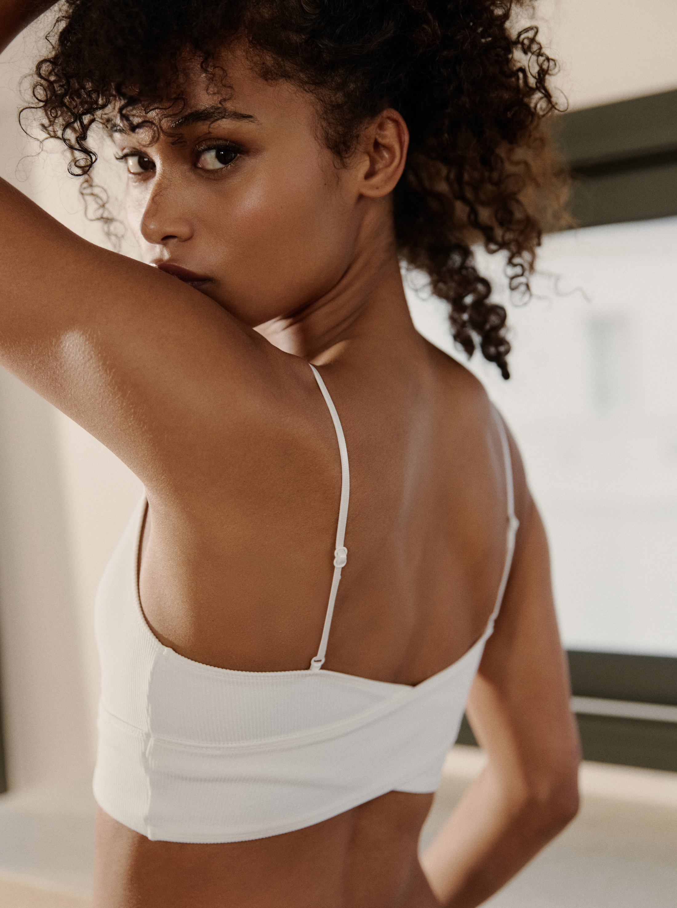 Bralette Cruzado Blanco