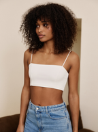 Bralette recto blanco