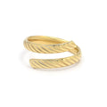 “Golden Tourbillon” Ring 375/1000 Yellow Gold