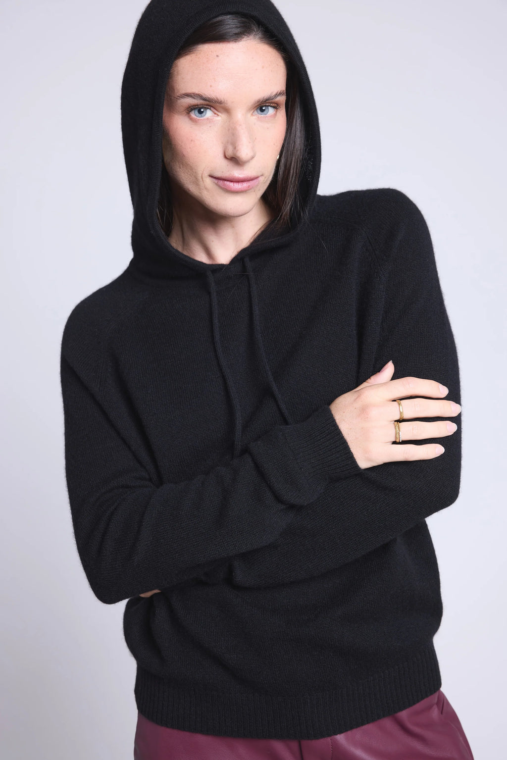 Sudadera Con Capucha Brigitte - Negro - Mujer