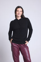 Sudadera Con Capucha Brigitte - Negro - Mujer