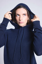 Sudadera con capucha Brigitte - Azul Marino - Mujer