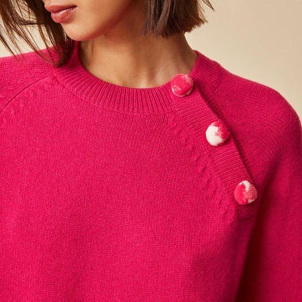 Pull Brillon - Geranium