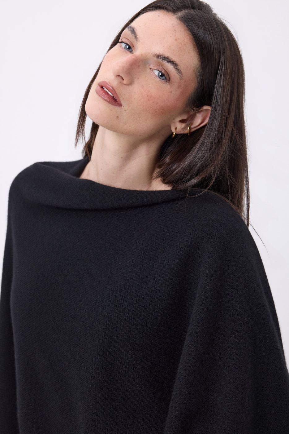 Poncho Brise - Noir - Femme