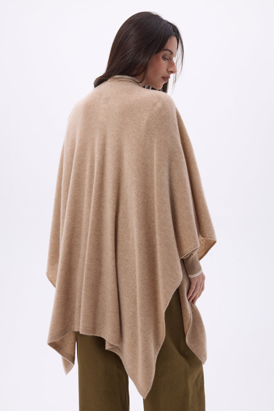 Poncho Brise - Beige Creme - Femme