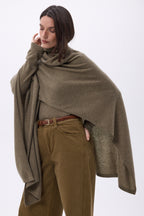 Poncho Brise - Khaki Chine - Femme
