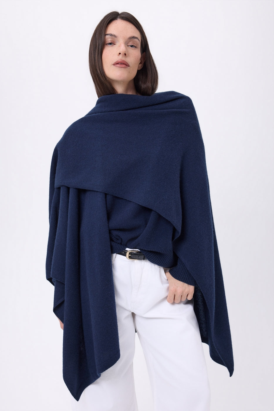 Poncho Brise - Bleu Marine - Femme