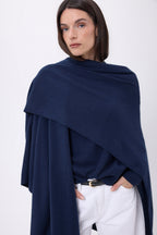 Poncho Brise - Bleu Marine - Femme