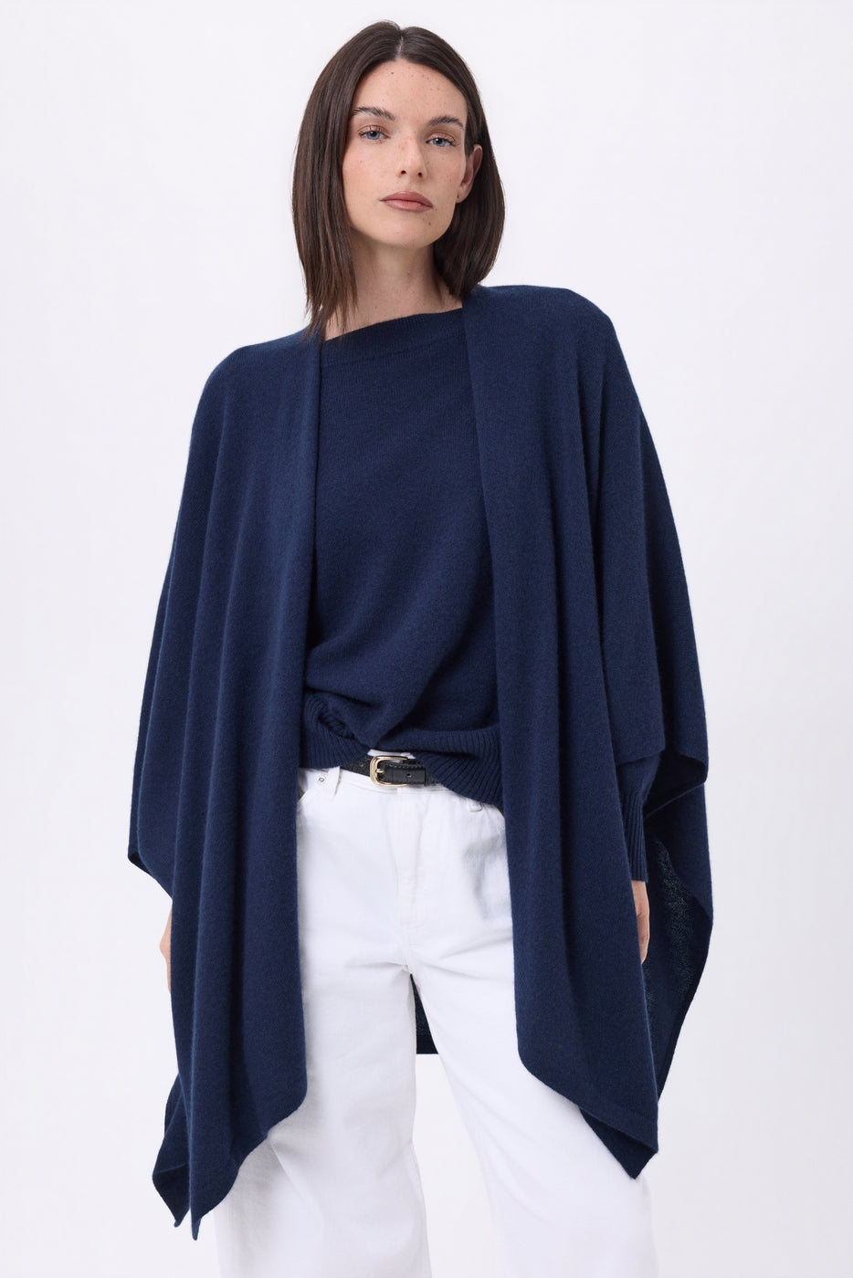 Poncho Brise - Bleu Marine - Femme