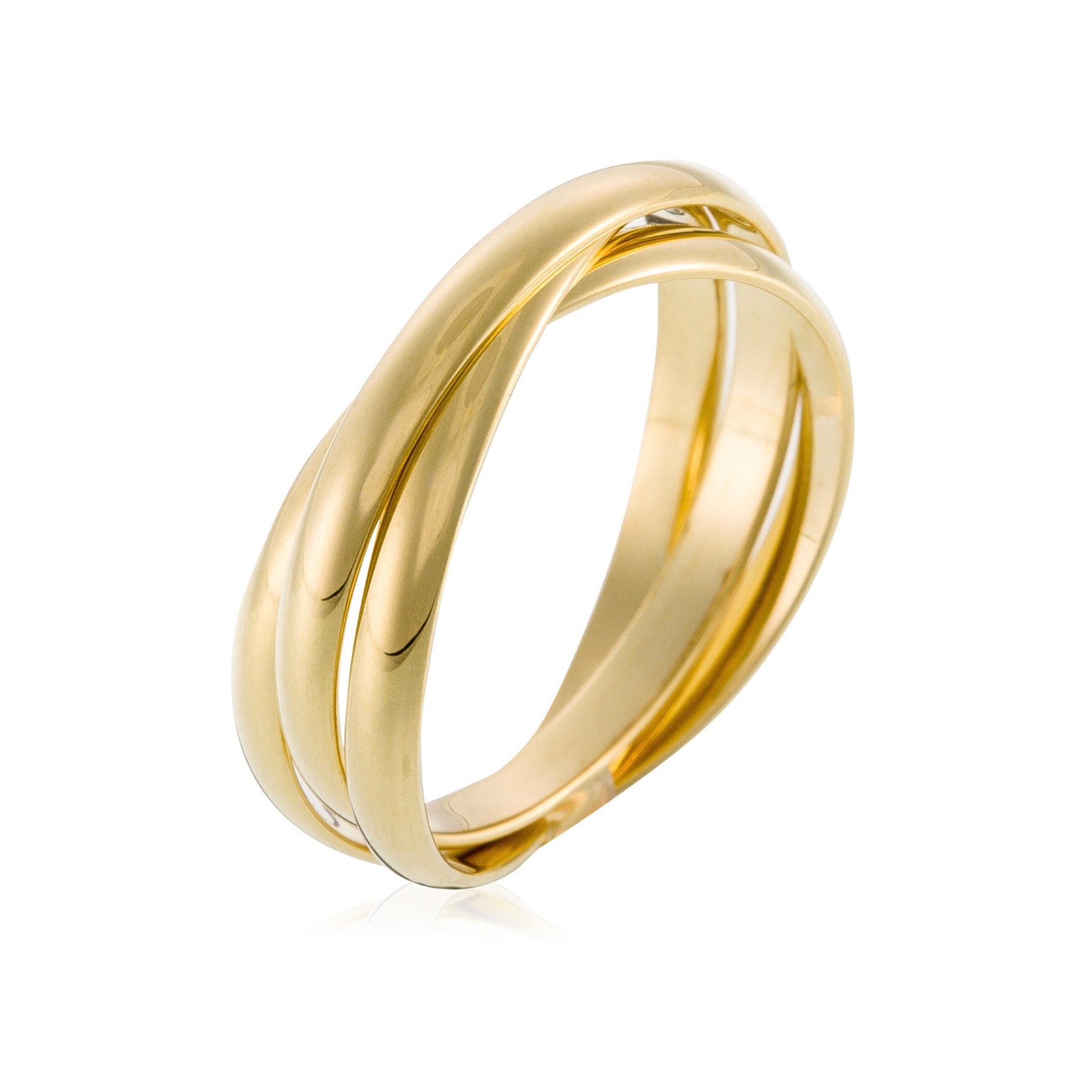 Anillo “Saturna” – Oro amarillo 375/1000