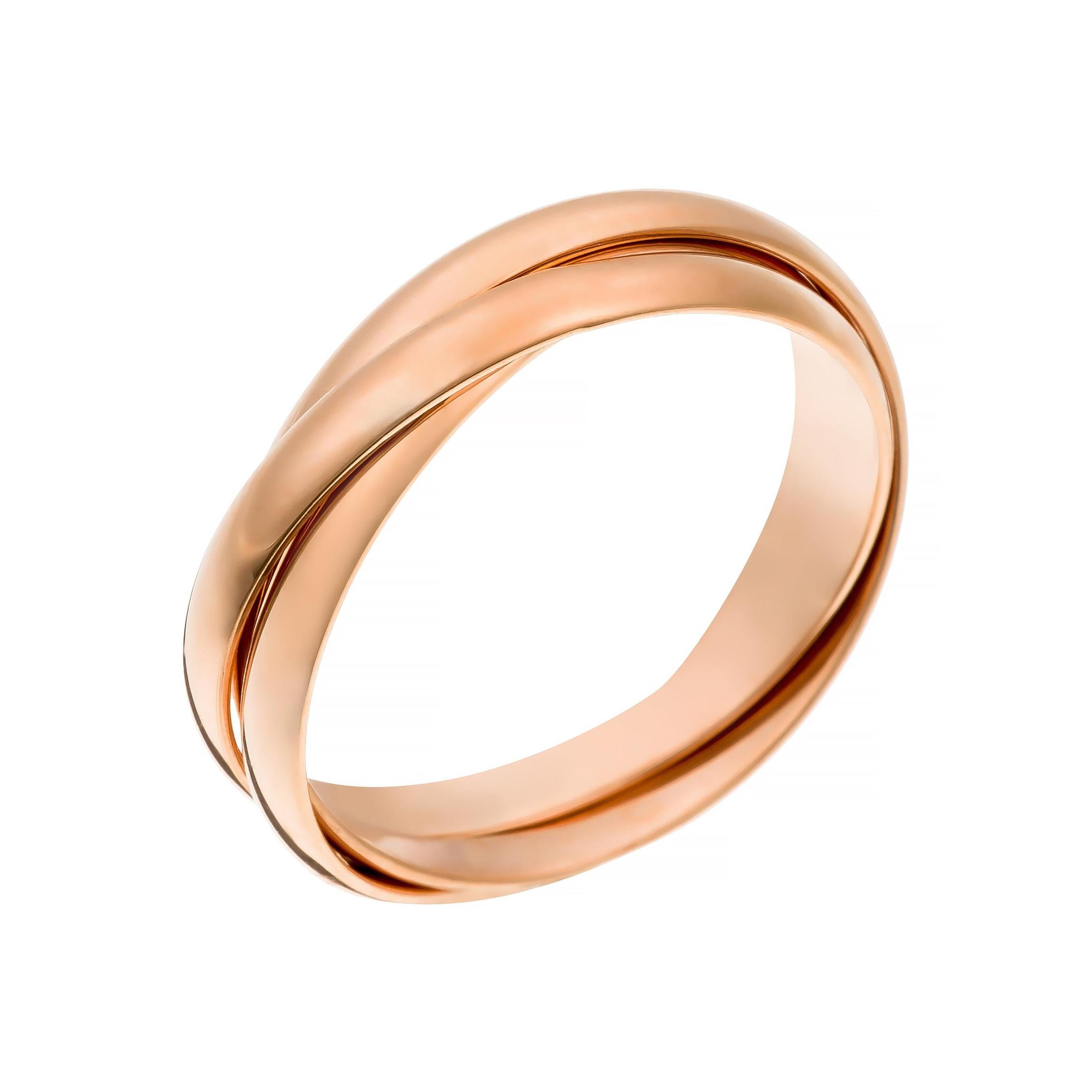 “Saturna” Ring 375/1000 Rose Gold